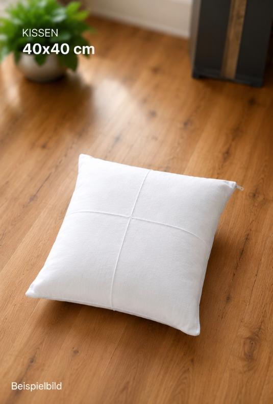 Zirbenholzkissen 40 × 40 cm – 100 % reine Zirbenholzfüllung